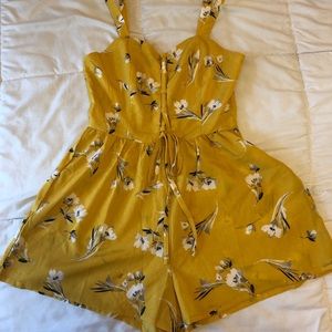 In the style floral romper